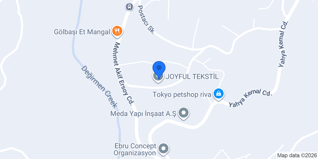 JOYFUL TEKSTİL konumu