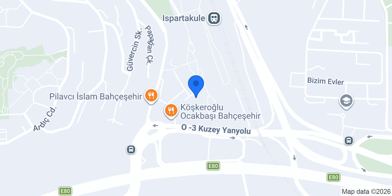 Bahçeşehir Personal Trainer konumu