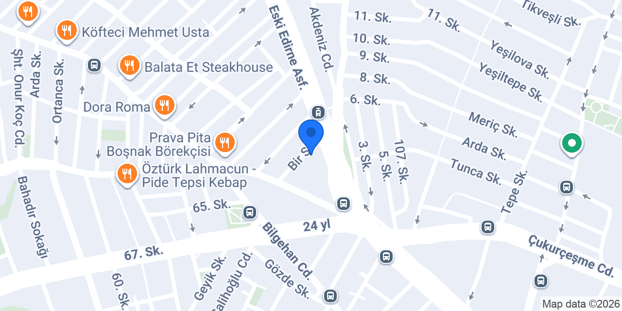Çiftlik Et konumu