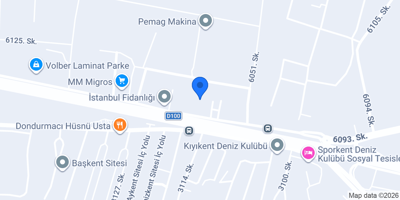 Çilenk Yapı konumu