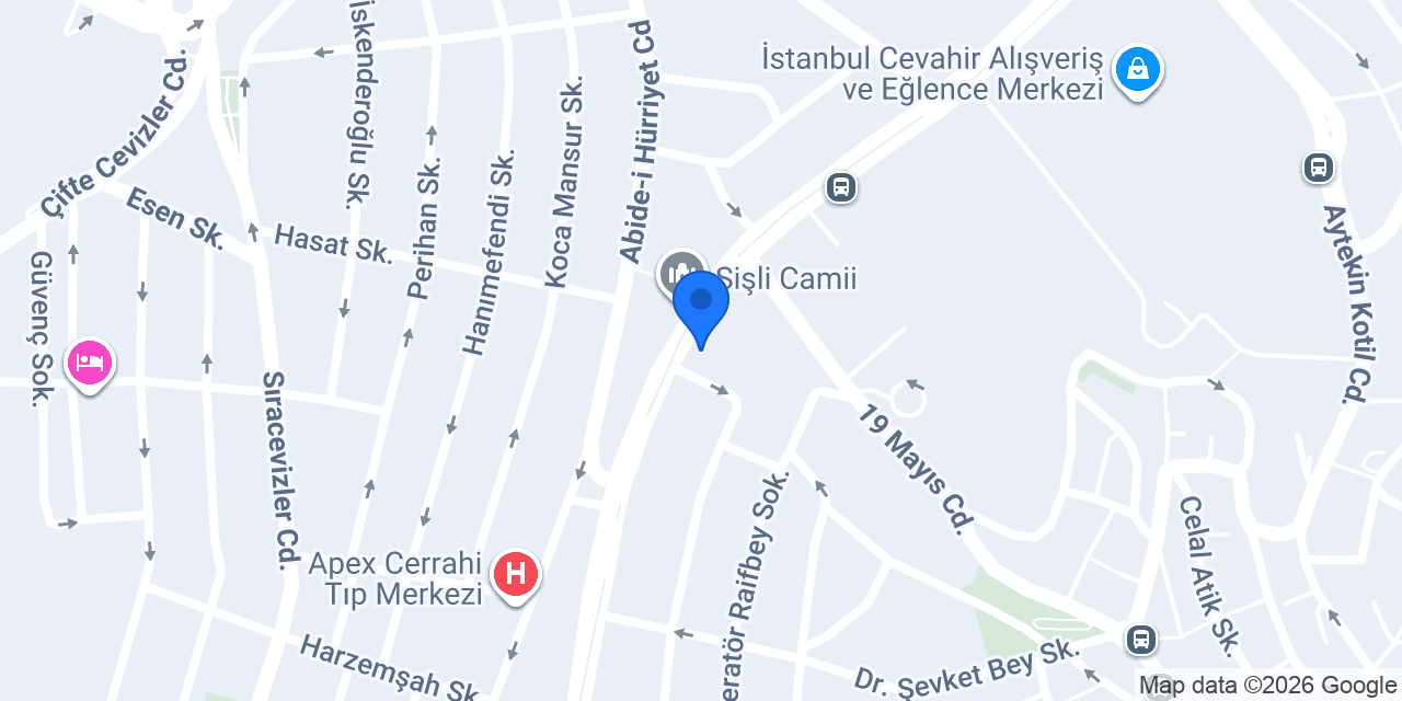Op.Dr.Sait ÖZGÜVERCİN konumu