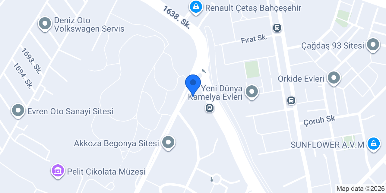 Mervenur Eczanesi konumu