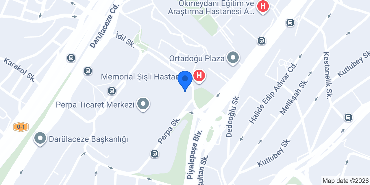 Perpa Eczanesi konumu