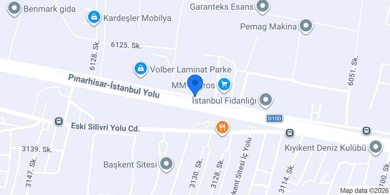 SİLİVRİ PEYZAJ & TOPTAN BİTKİ SATIŞI konumu