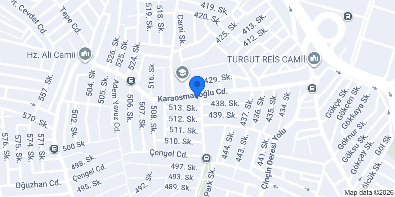 Doğu Kuyumcusu konumu