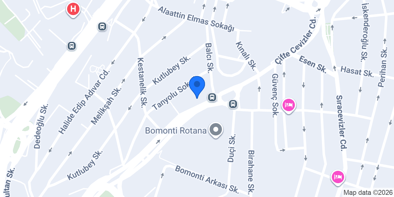 Ibis Styles İstanbul Bomonti konumu