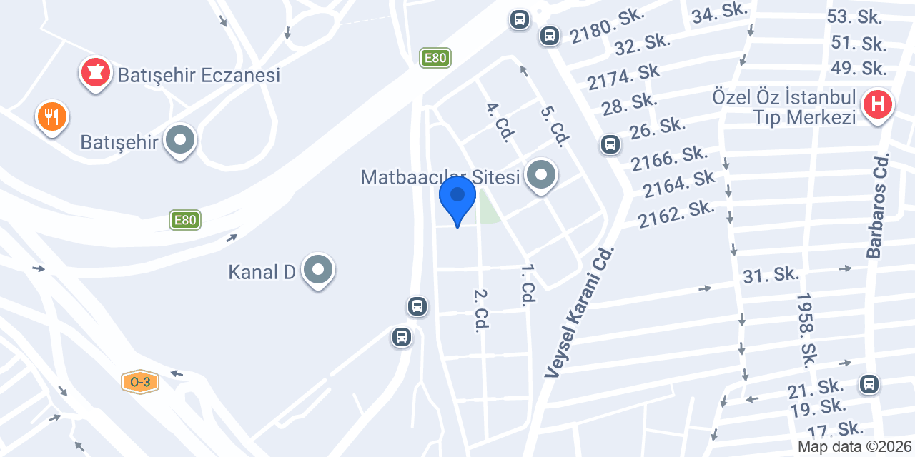 Batı taksi konumu