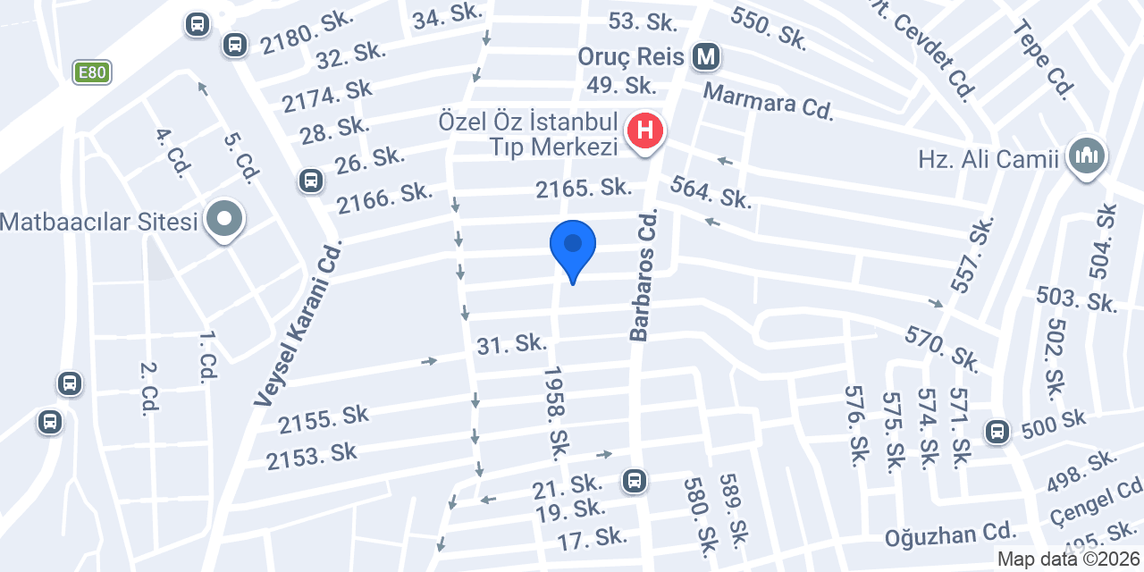 Coşkun Yapı İnşaat konumu