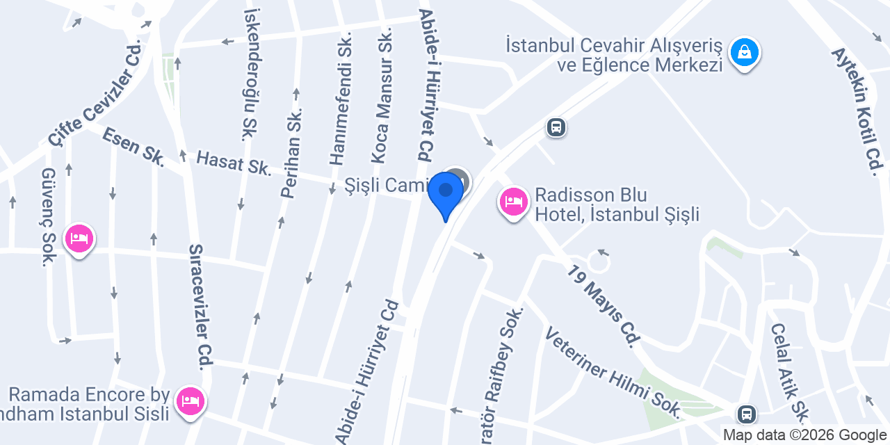 İstanbul Walks konumu