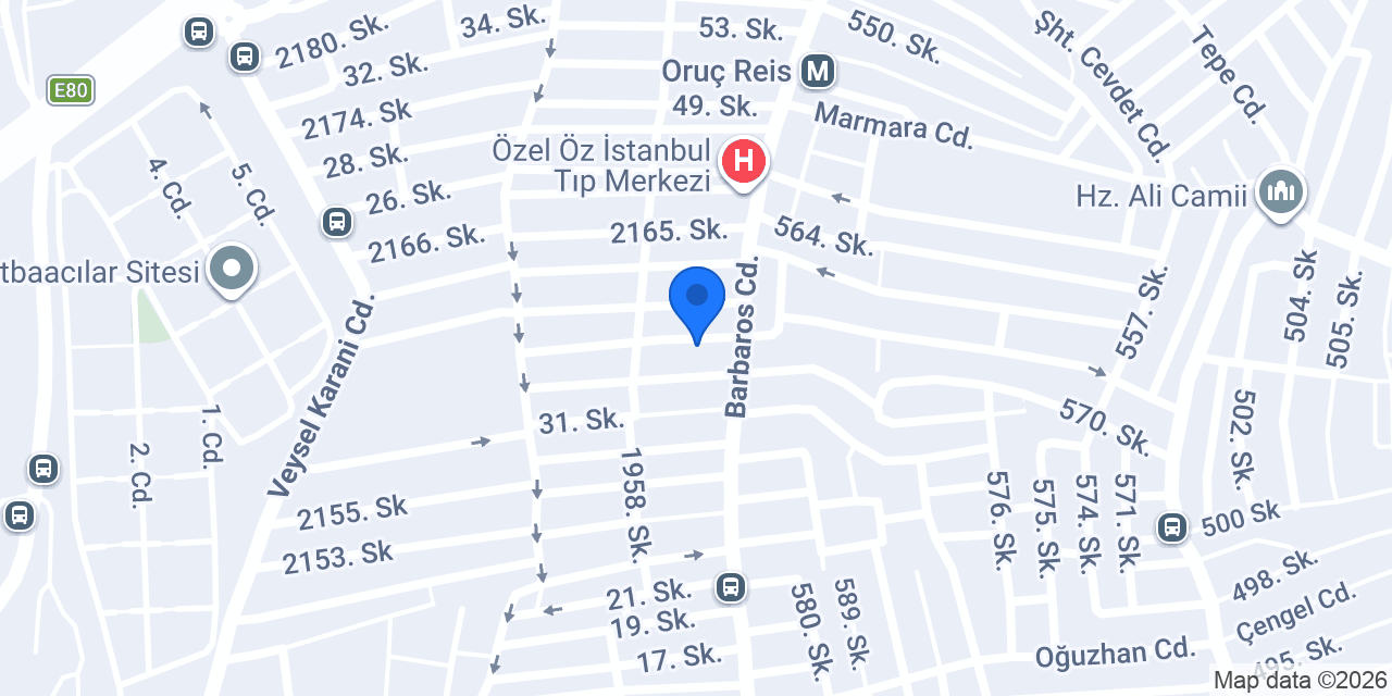 حلويات الدمشقي dimaşki tatlıları konumu