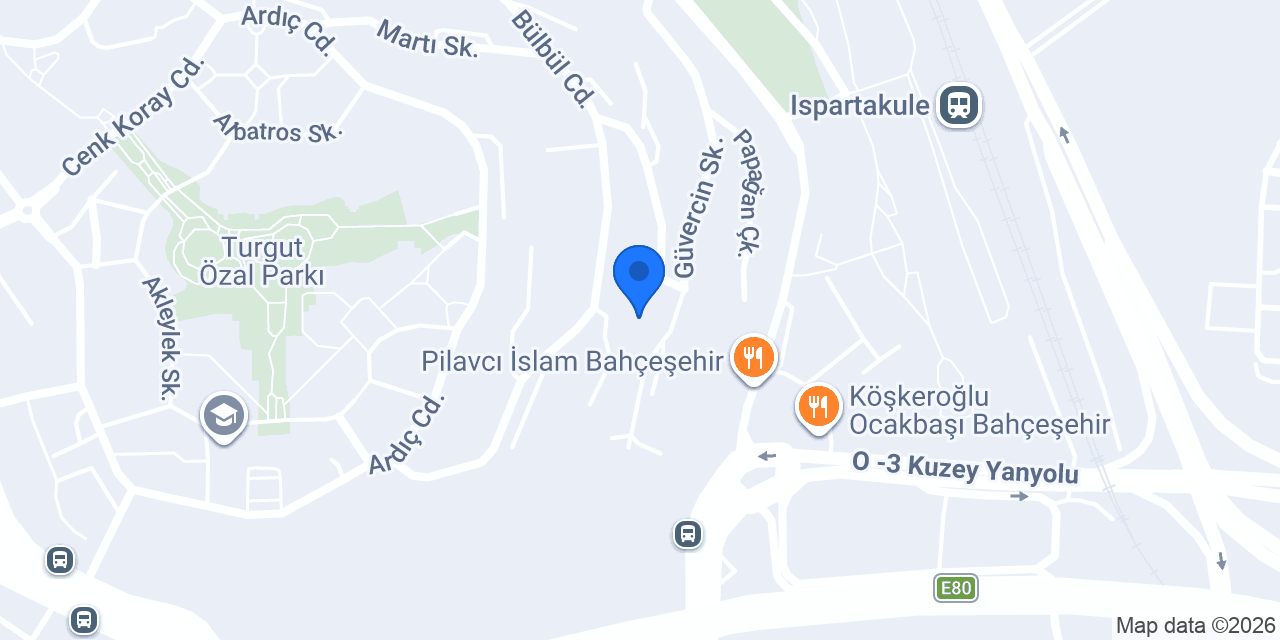 Asil Köpek Oteli Bahçeşehir konumu