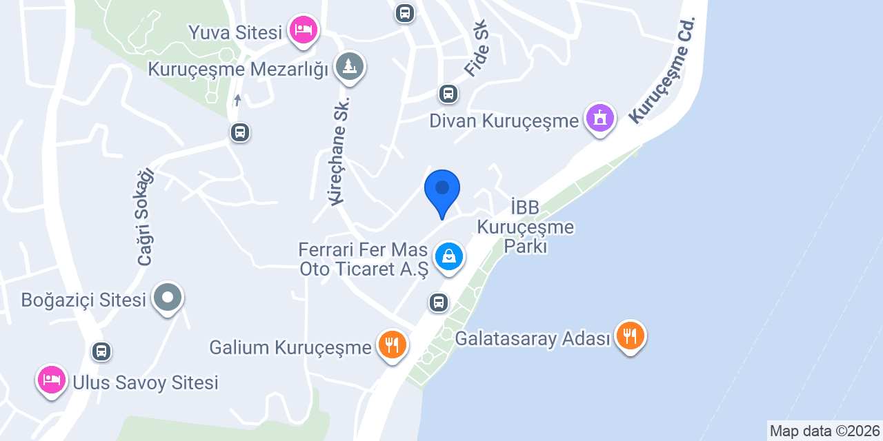 İz Hukuk Bürosu konumu