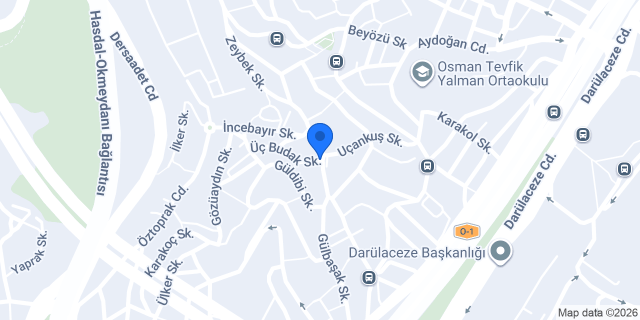 Beyoğlu Özel Direksiyon Dersi konumu