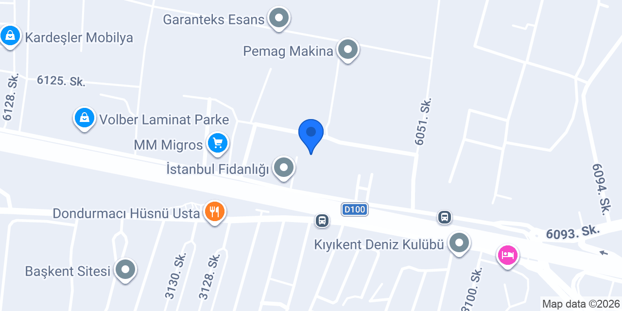 İlgen Vida Depo konumu