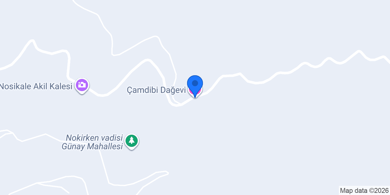 Çamdibi Dağevi konumu