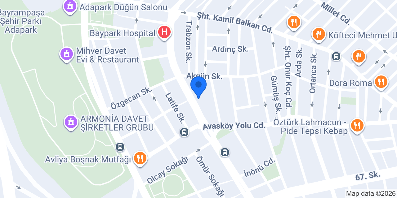 Olefini Hava Perdesi konumu
