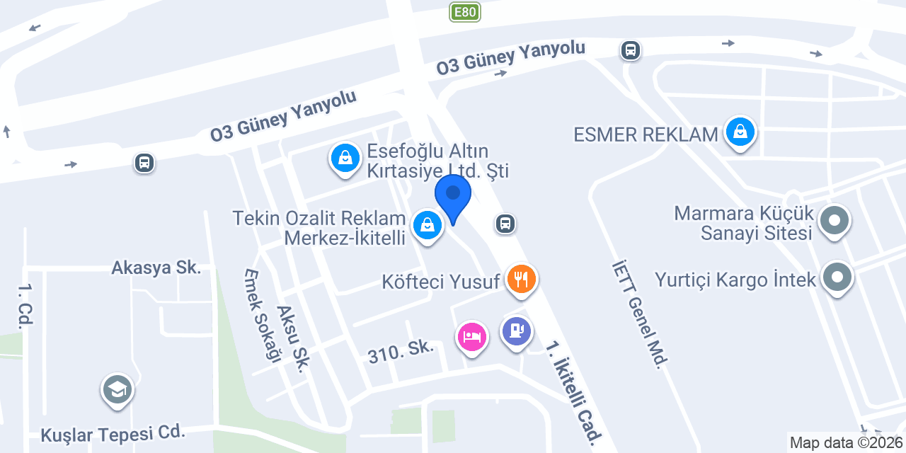 ALTIN EMLAK İKİTELLİ TİCARİ OSB konumu