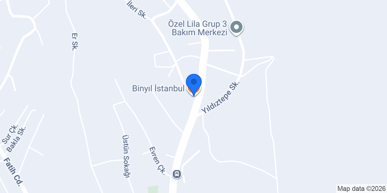 Binyıl İstanbul konumu