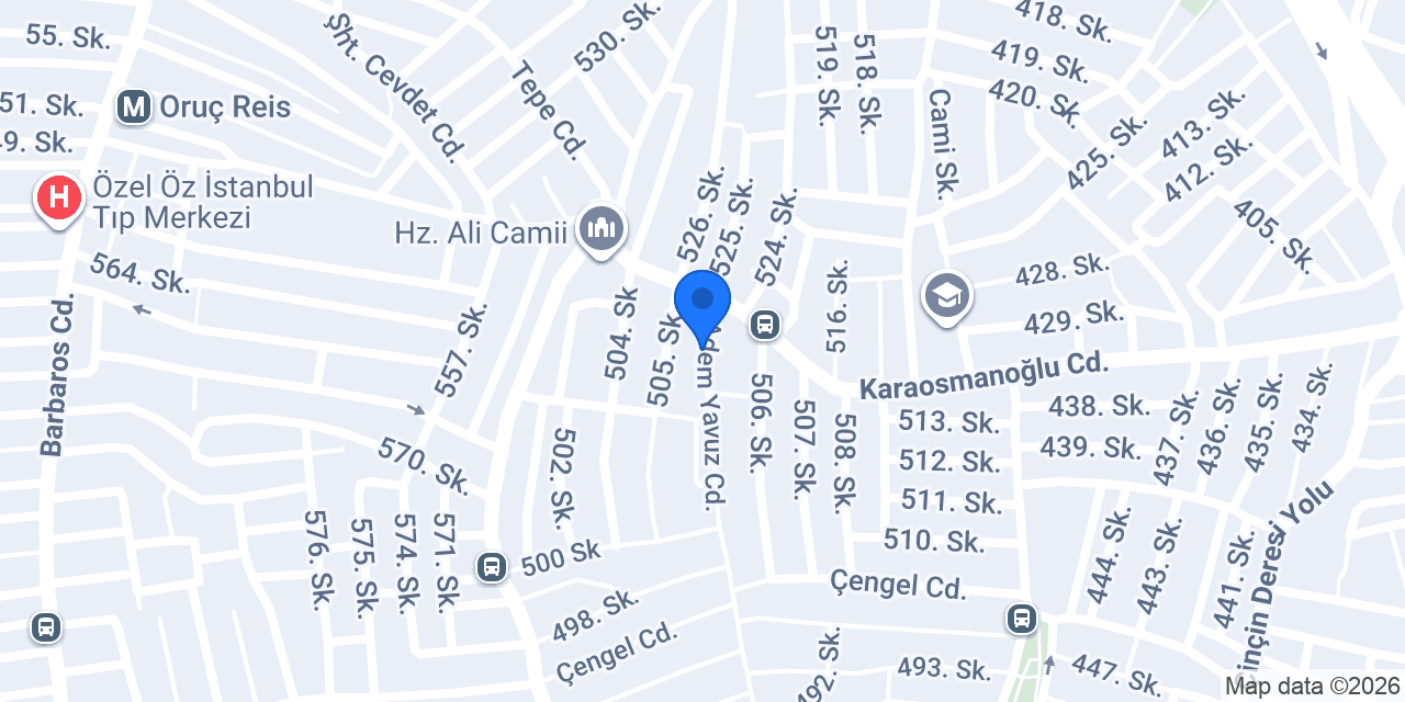 Şık Terzi konumu
