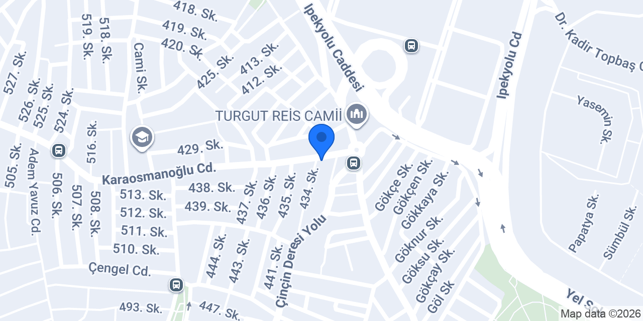 Kırıntı Dürüm Evi konumu