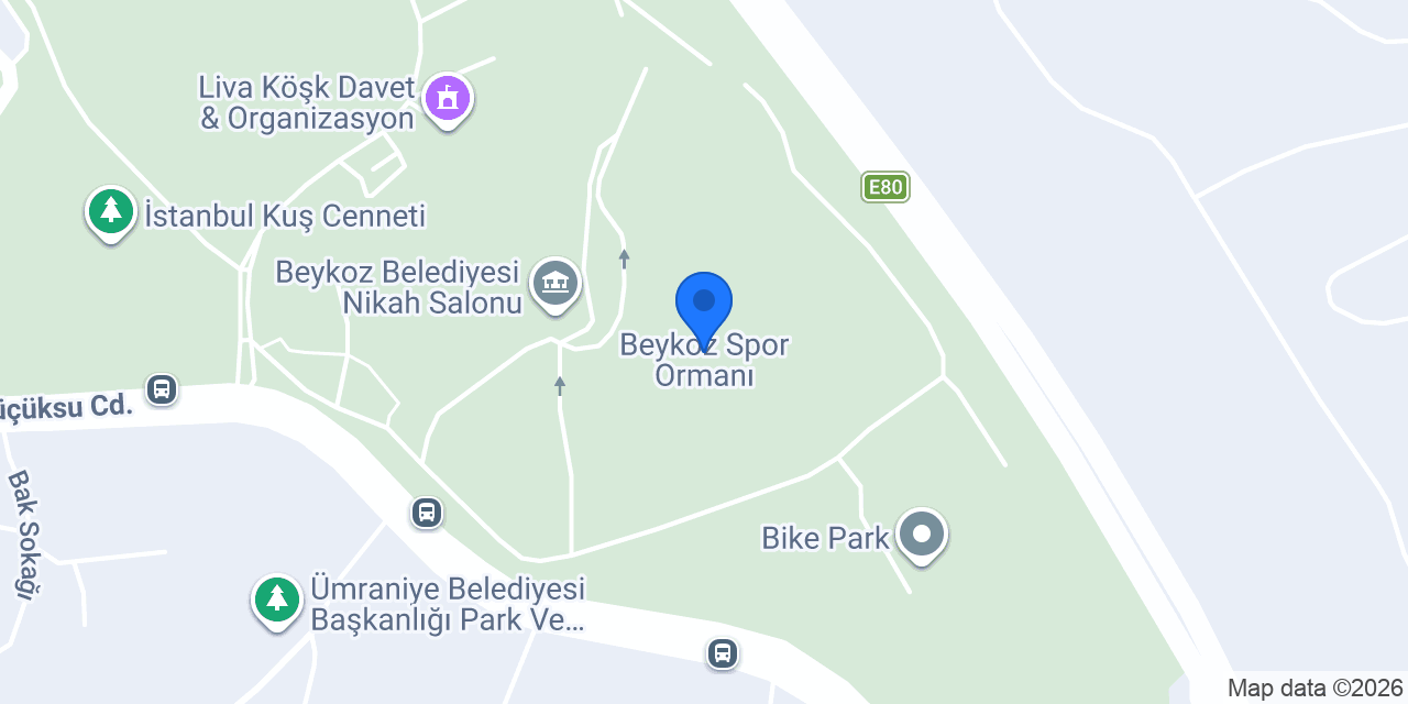 Beykoz Spor Ormanı konumu