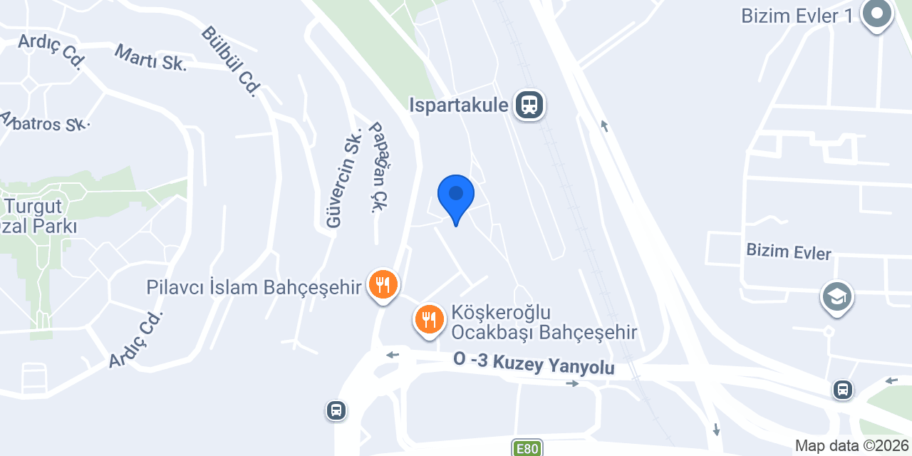 ATÖLYE OTUZDÖRT SHOWROOM konumu