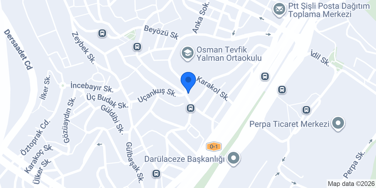 Özşahin Aydınlatma konumu