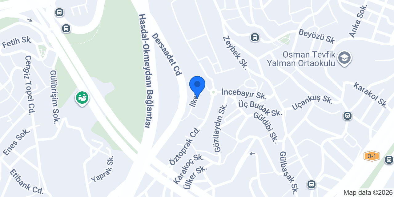 İket Mobilya Dekorasyon Kağıthane konumu