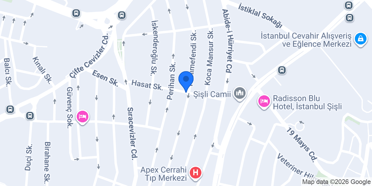 AS ŞİŞLİ ÇİLİNGİR konumu