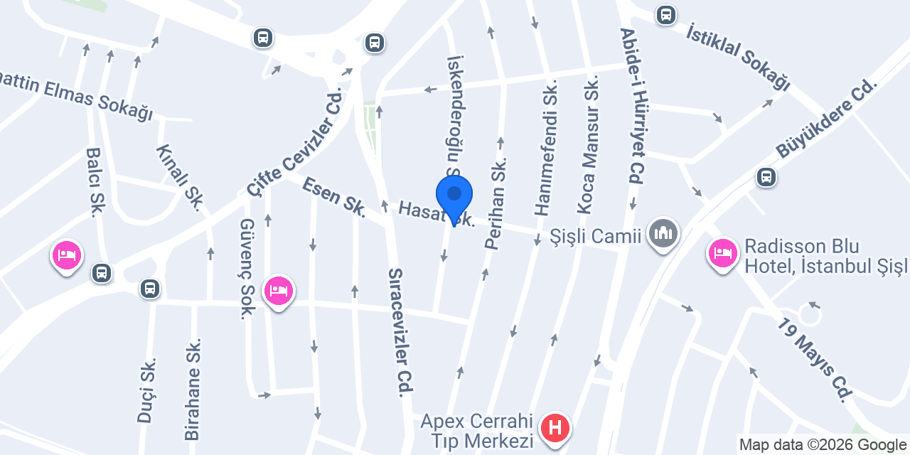 Style Hotel Şişli konumu