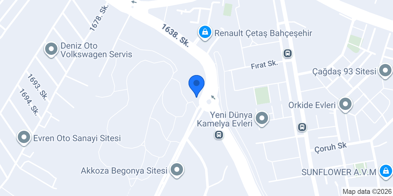 Simit Teknesi Bahceşehir konumu