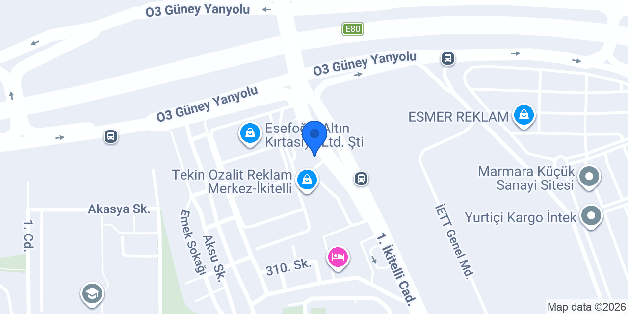 Meva Turizm konumu