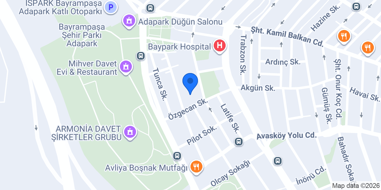 BAYRAMPAŞA İLKOKULU konumu