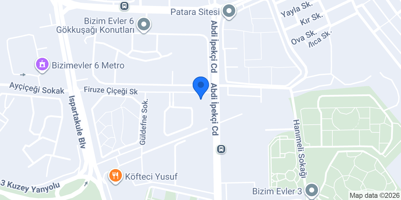 Gülce Eczanesi konumu