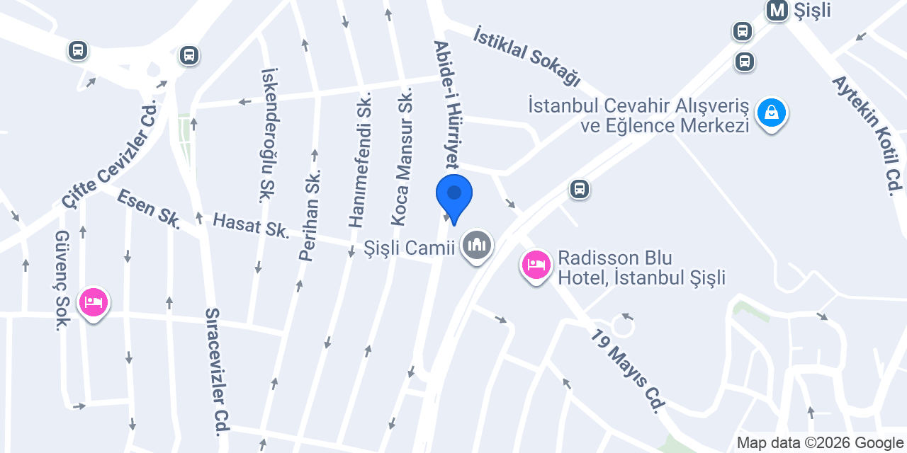 Öğretmenler Sürücü Kursu konumu