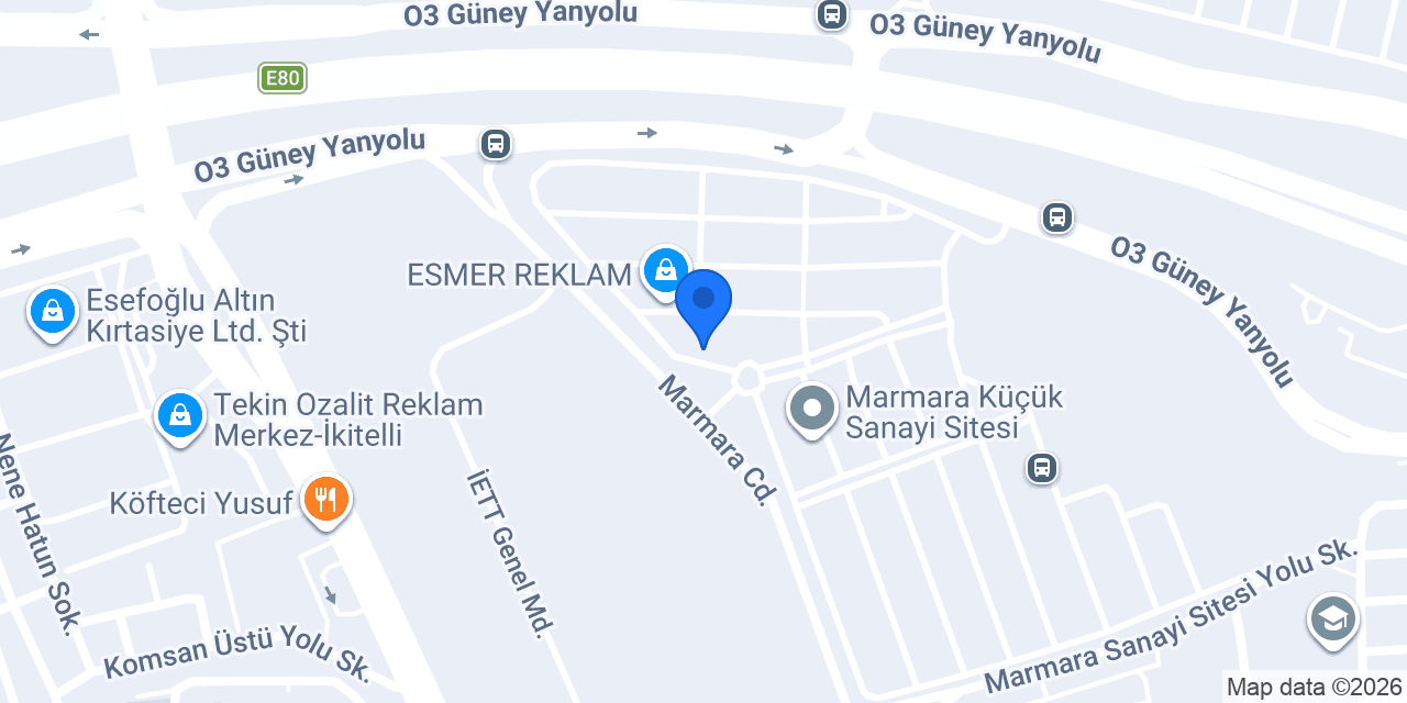 Erpa Moda Tekstil San. ve Tic. Ltd Şti. konumu