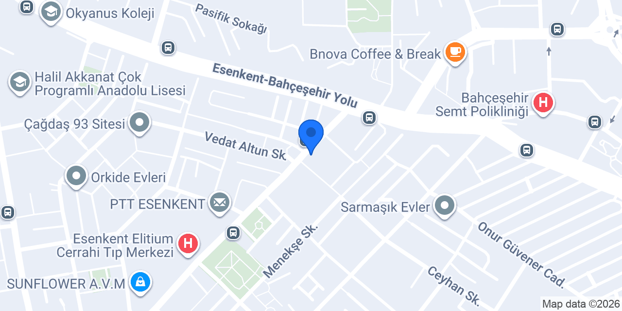 Arza elektrik bahcesehir konumu