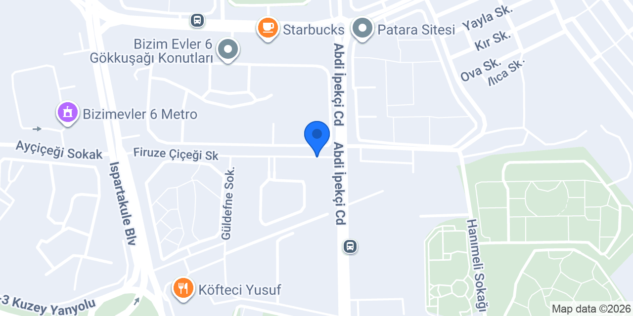 Bi’Süt Ispartakule konumu