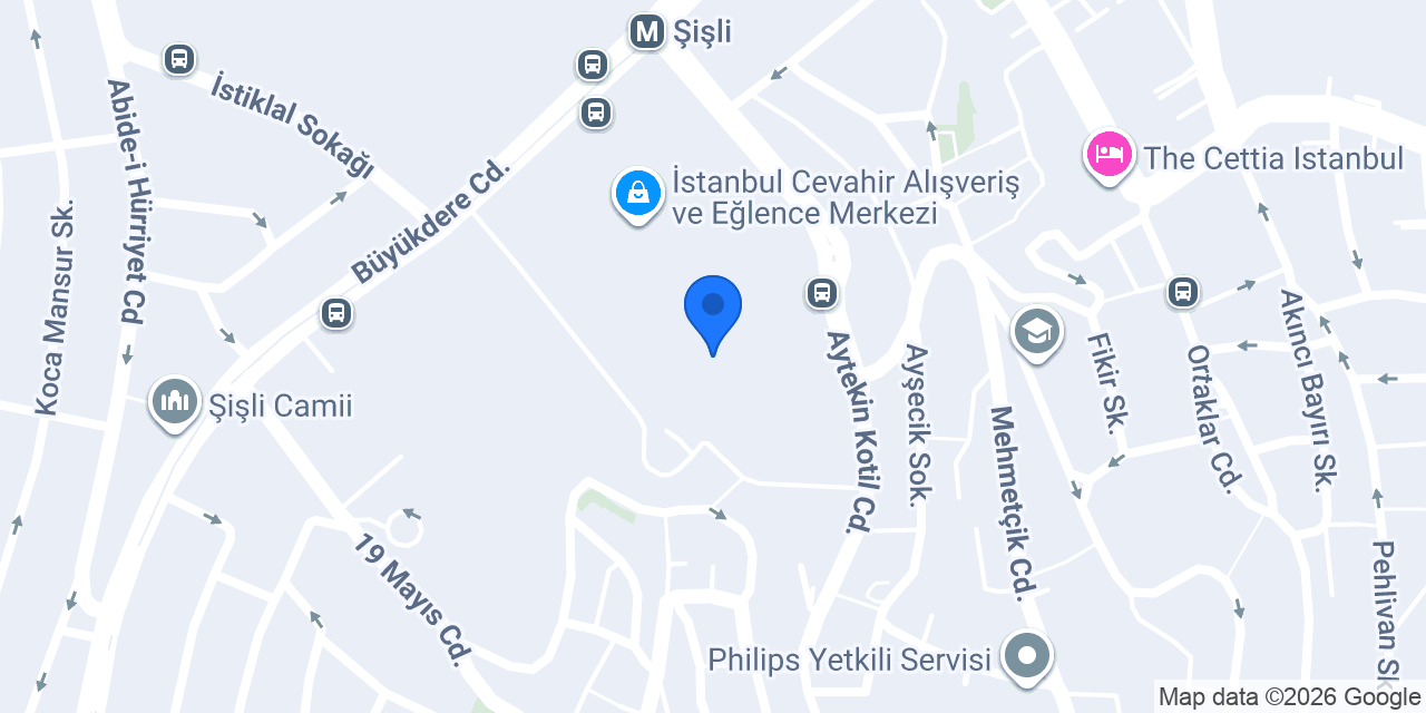 Cevahir Eczanesi konumu