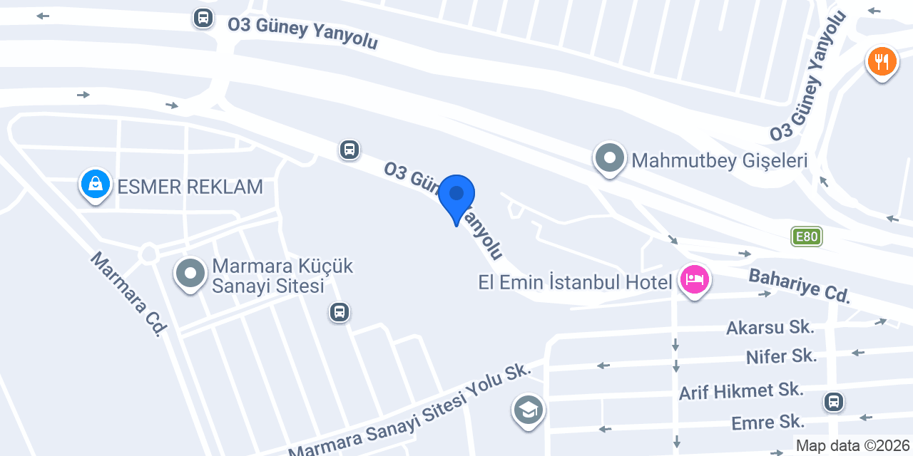 Öz Doğan Hırdavat San.Tic.Ltd.Şti konumu