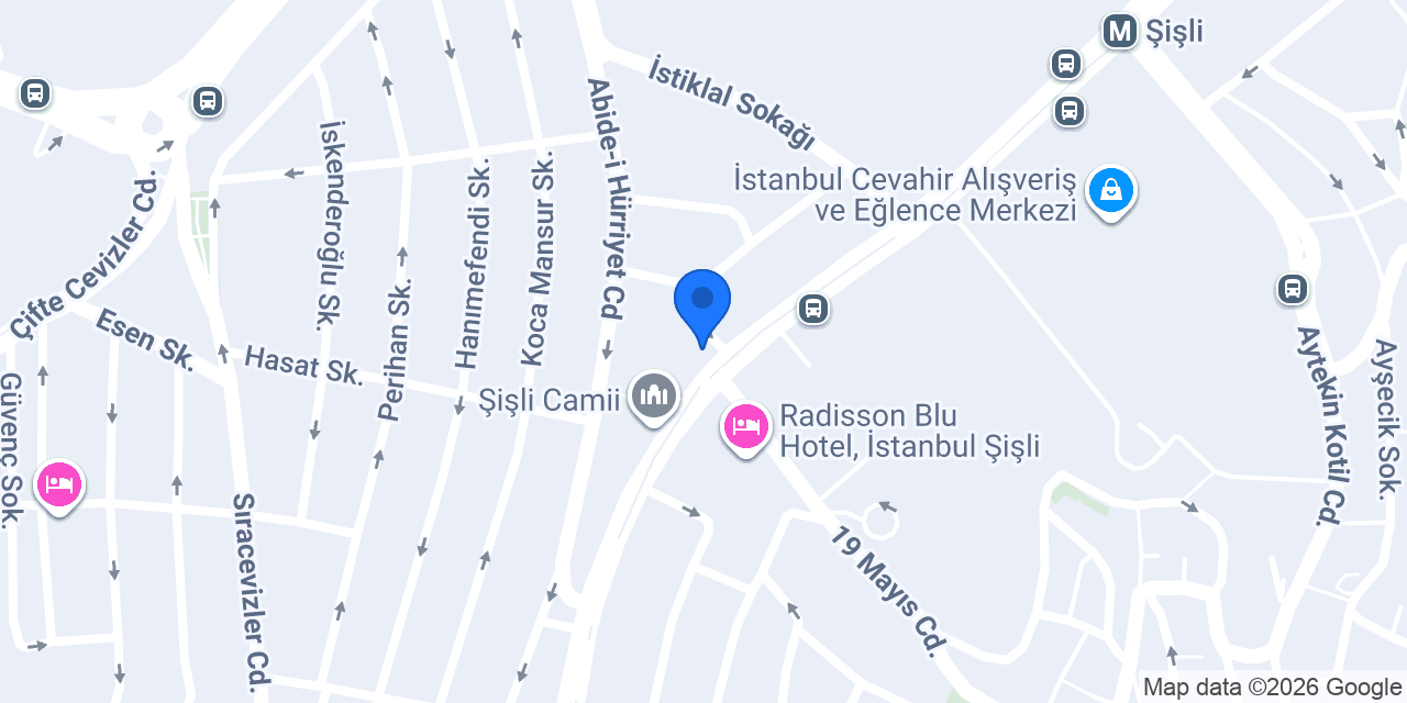 Isdenbul Dental Clinic konumu