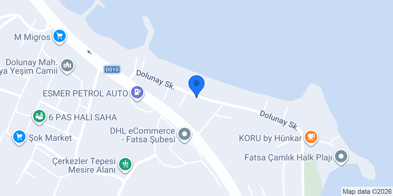 Eftalya Otel konumu