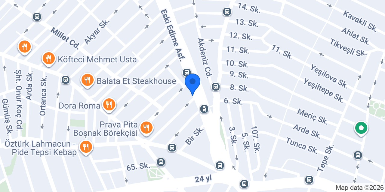 Samet Erkek Kuaför konumu