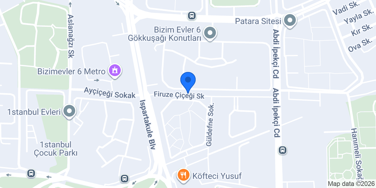 DHL eCommerce - Ispartakule Şubesi konumu