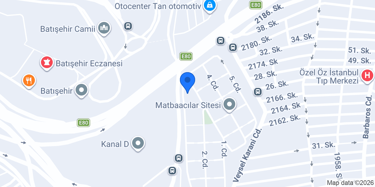 Garanti BBVA Matbaacılar Sitesi Şubesi konumu