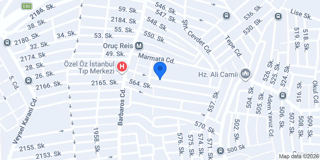 Esenler 1 No'lu ASM konumu