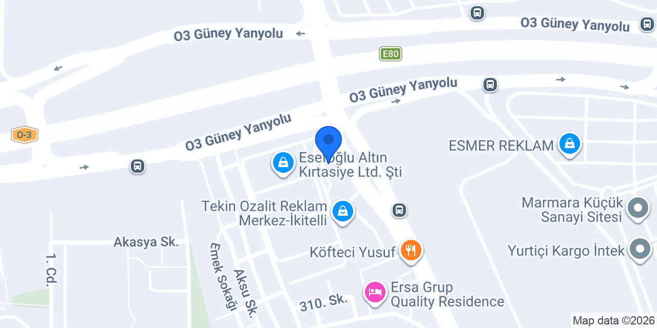 JORJET KUMAŞ konumu