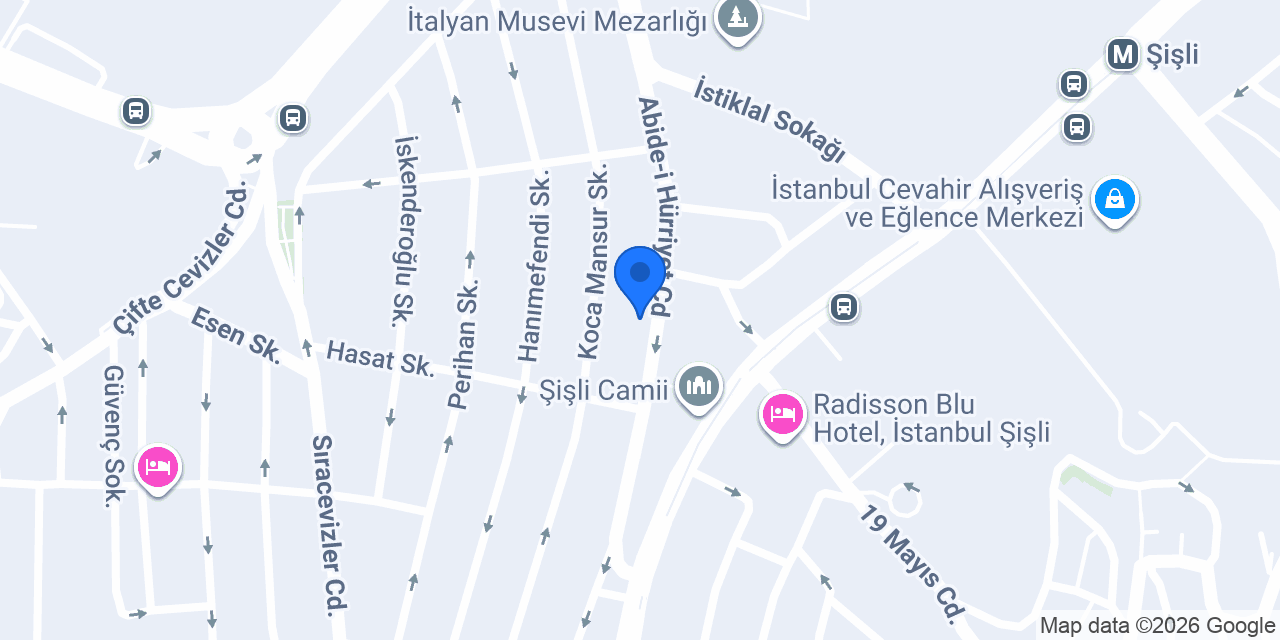 Endeks Mali Müşavirlik konumu