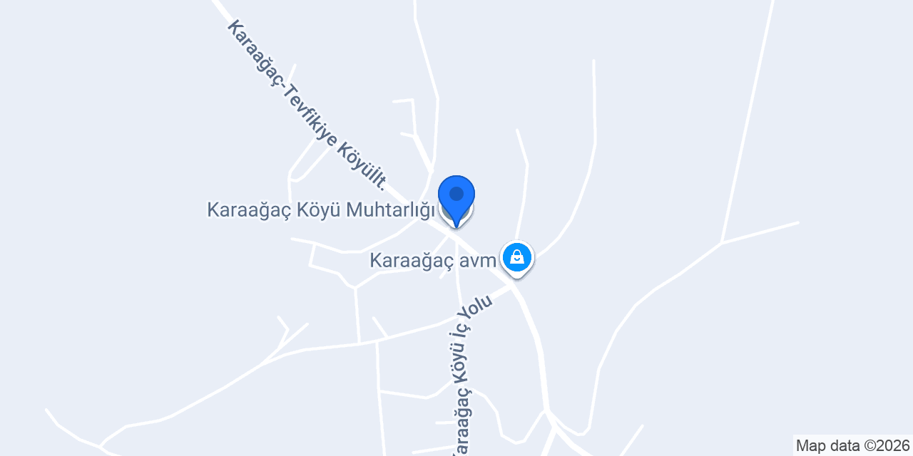 Karaağaç Köyü Muhtarlığı konumu