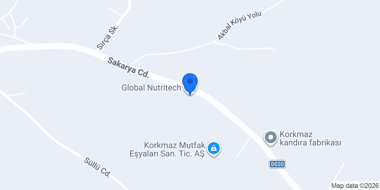 Global Nutritech konumu